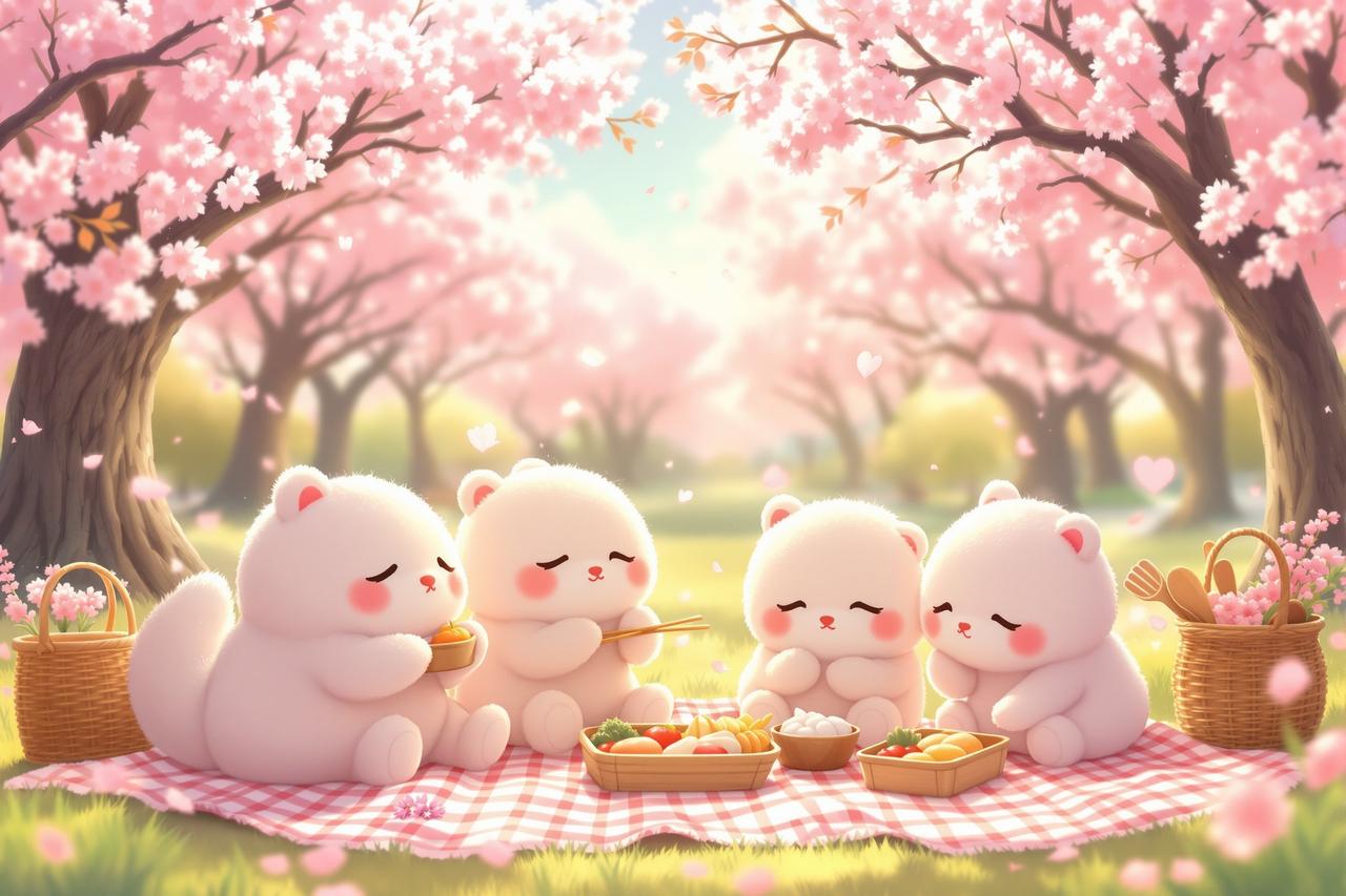 短剧库 毛毛一家的日常 第52话:春日野餐 短剧库最新更新 - 毛毛一家的日常 第52话:春日野餐